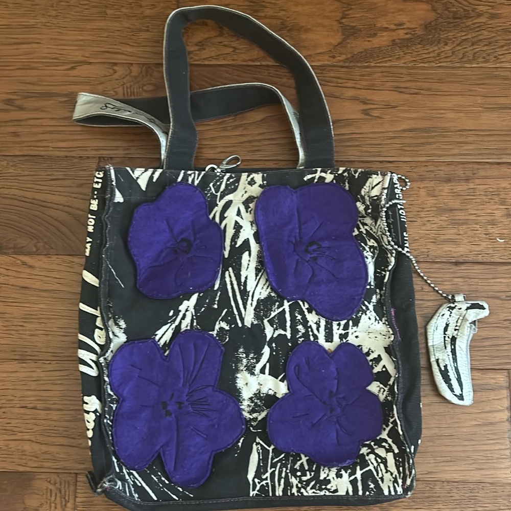 2010’s LOOP NYC ANDY WARHOL FLOWER BAG VERY GOOD CONDITION